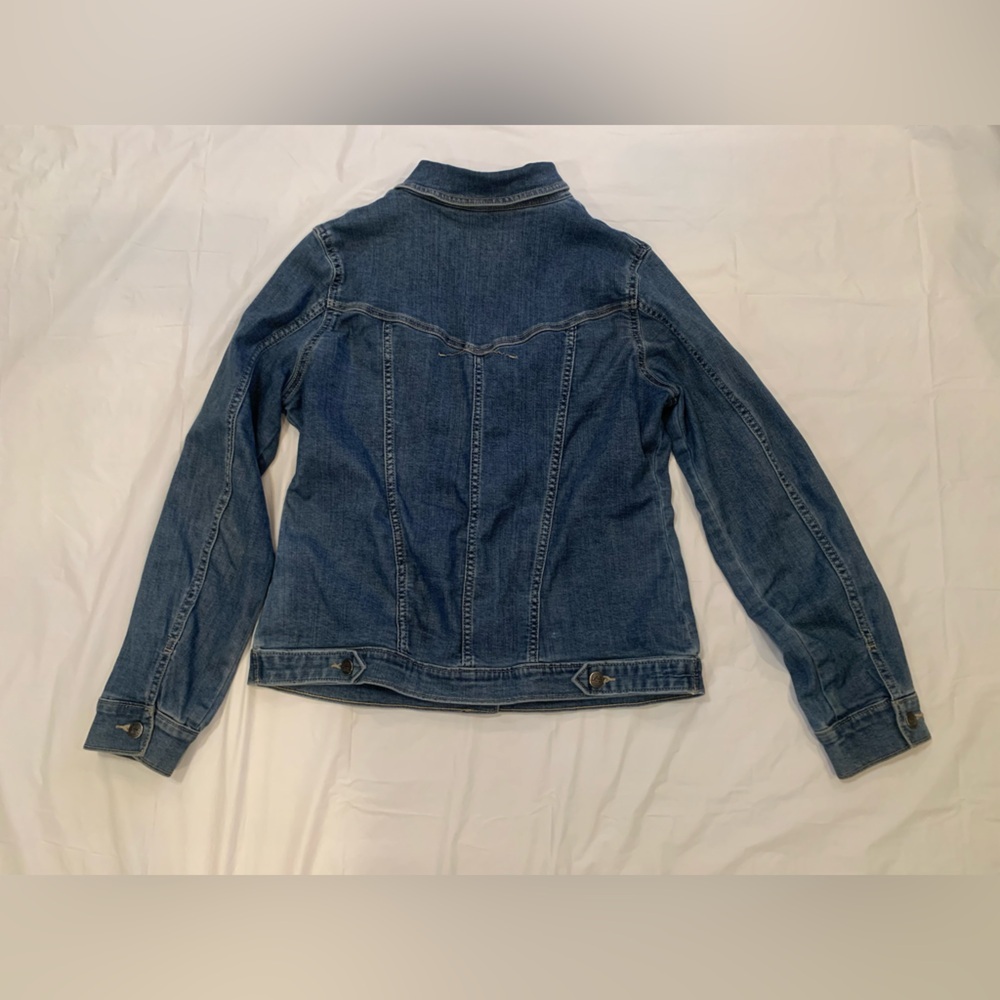 Lee Riders Medium Wash Soft Denim Jacket Size Large - Picture 3 of 9
